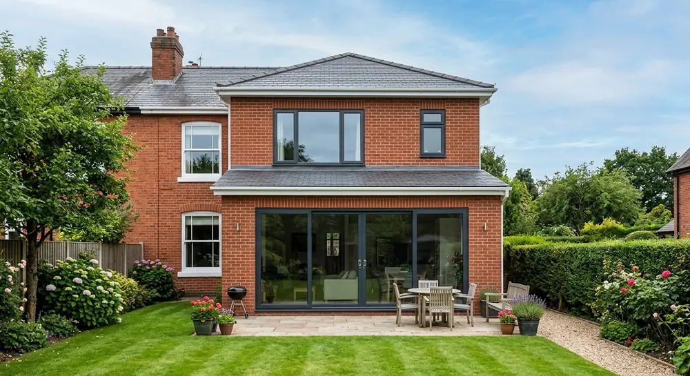Double-storey extensions project example
